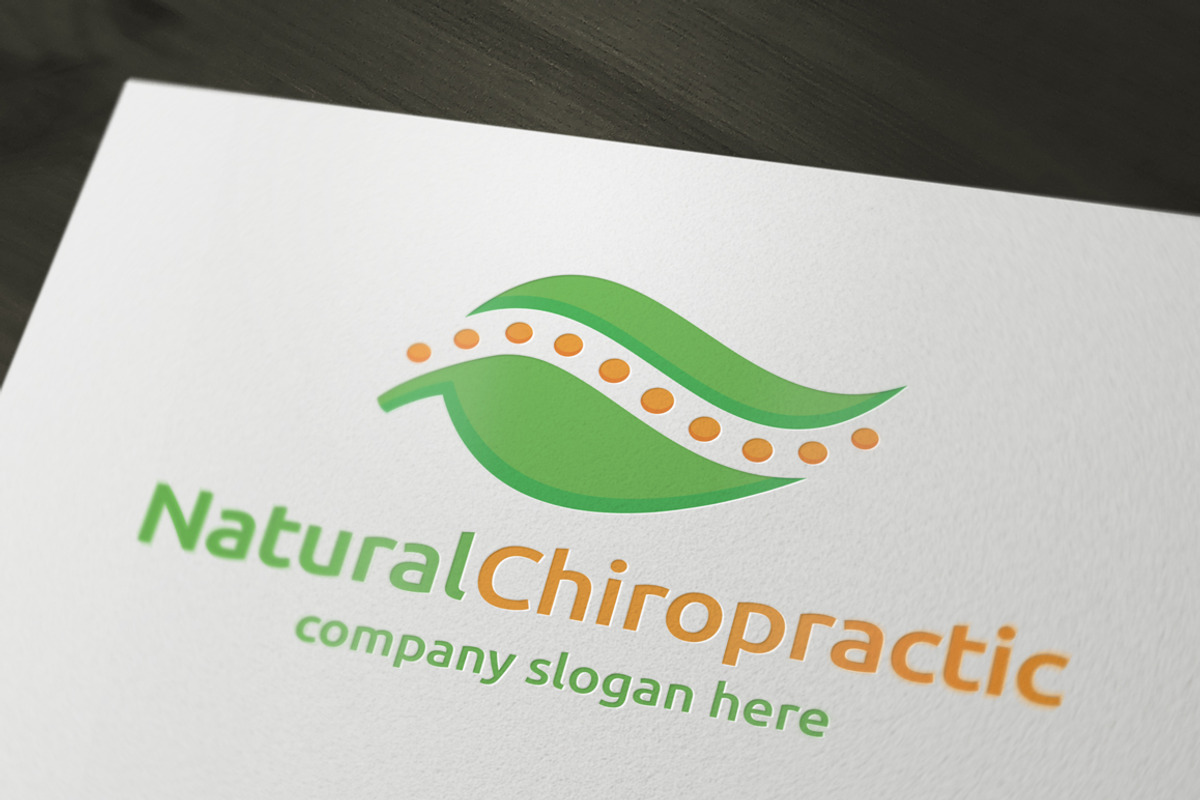 Natural Chiropractic, a Branding & Logo Template by dm243 (Photo 1 of 3)