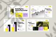 Modern Digital Marketing Template, a Presentation Template by Creative-Work (Thumbnail 9 of 9)