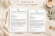 Sorority Rush Resume Canva Template, a Resume Template by Moeen (Thumbnail 5 of 8)