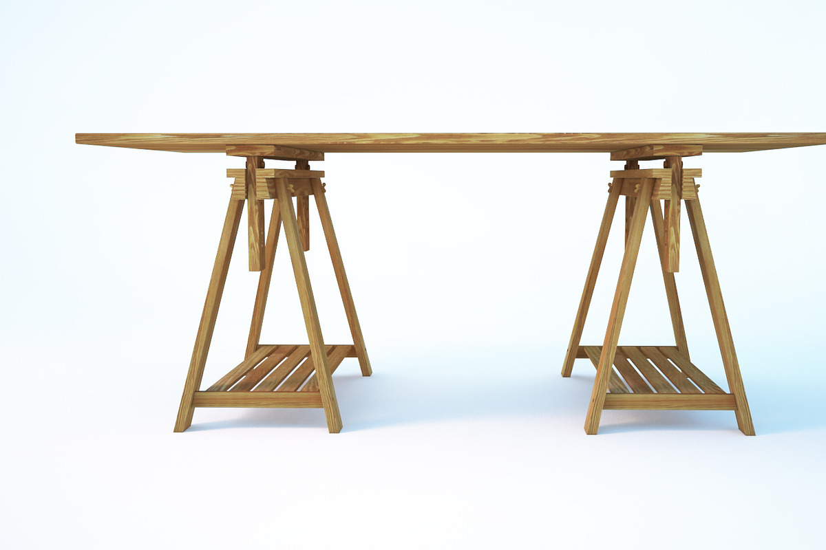 Table GLASHOLM / FINNVARD, a Furniture 3D Model by FilL239 (Photo 1 of 5)