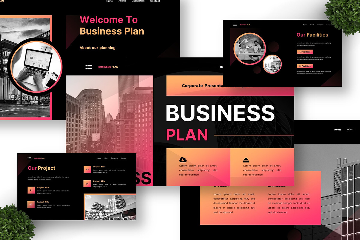 Business Plan - Corporate GSL, a Presentation Template by Deepslide Studio (Photo 6 of 6)