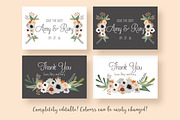 Modern Floral Wedding Suite, an Invitation Template by Knotted Design (Thumbnail 4 of 5)