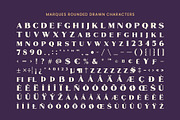 Marques Rounded Drawn, a Serif Font by Craft Supply Co. (Thumbnail 8 of 8)