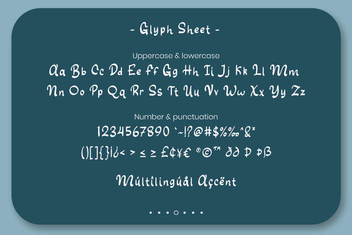 White Malla - Christmas Font, a Script Font by Attype (Photo 6 of 8)