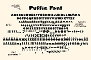 Puffie - Unique Bubble Font, a Font by Studio Funshop by Kelli (Thumbnail 11 of 12)