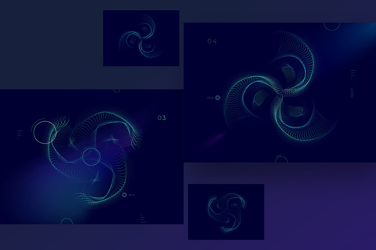 Particle Backgrounds vol 6, a Templates & Theme by blauananas (Photo 11 of 29)