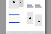 UI Website Wireframe Layout Kit, a Wireframe Template by MightyDesign (Thumbnail 5 of 10)