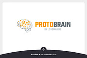 Proto Brain Logo Template, a Branding & Logo Template by LOGOMAGINE (Thumbnail 12 of 16)