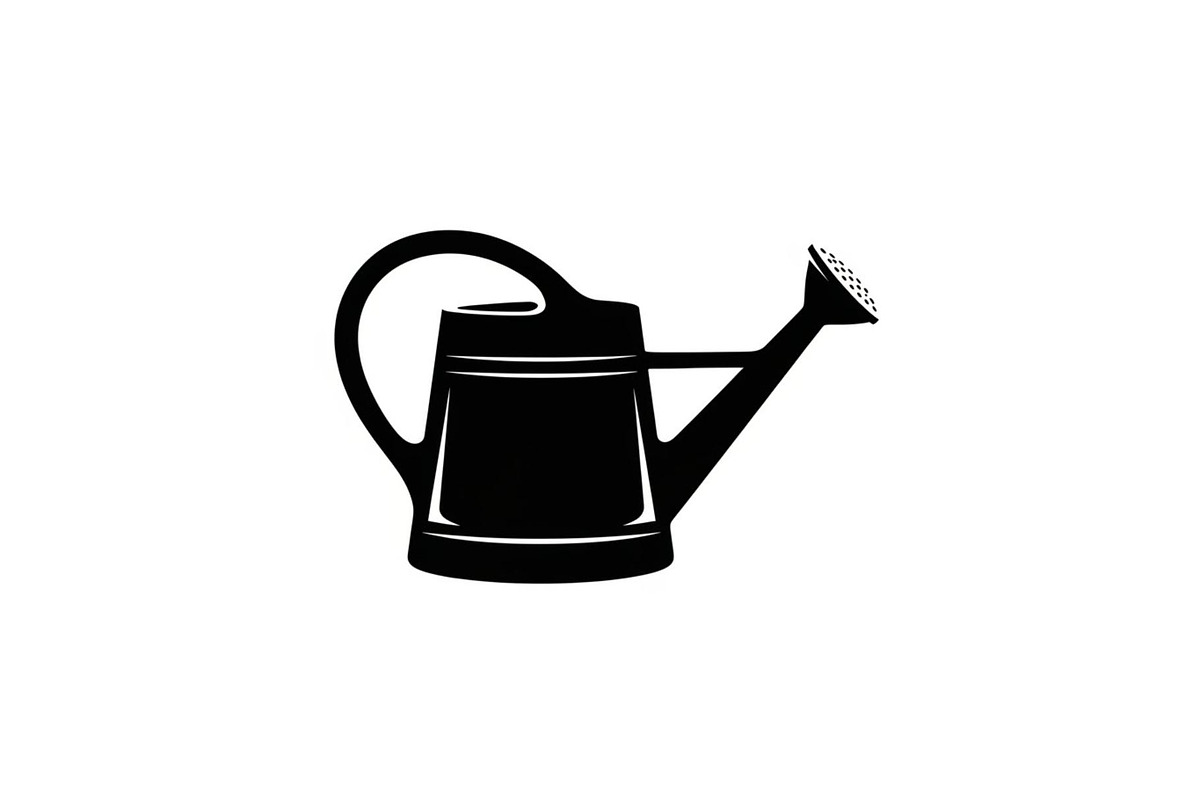50 Garden Watering Can Silhouette bu, an Illustration by Designer_Momina (Photo 3 of 51)