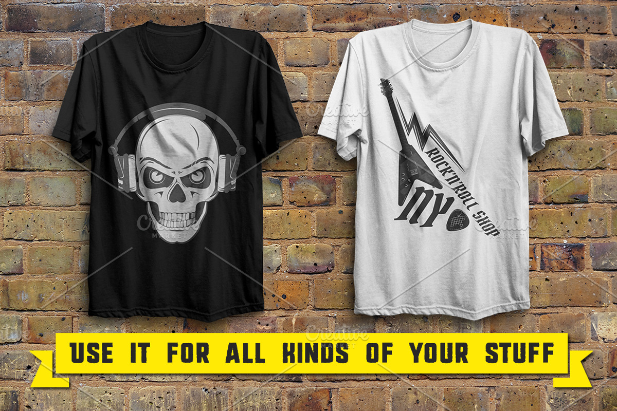 24 in1 Rock and Roll design elements, an Illustration by Hadanello88 (Photo 2 of 5)