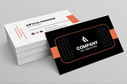 Modern Business Card Layout, a Print Template by MightyDesign (Thumbnail 2 of 6)