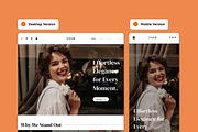 Posh - E-Commerce Landing Page, a Landing Page Template by productype1 (Thumbnail 2 of 5)