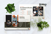 Fahood - Coffee Shop Powerpoint, a Presentation Template by Dhabee (Thumbnail 2 of 7)