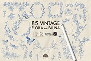 Vintage Flora and Fauna + Procreate, a Decorative Illustration by Skliarova (Thumbnail 1 of 5)