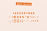 Glint Groove - Construction Typeface, a Sans Serif Font by HipFonts (Thumbnail 8 of 10)