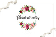Watercolor Flower Clipart, an Illustration by Pixavics (Thumbnail 5 of 7)