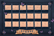 Whimsical Lettering Toolkit, a Brush Add-On by Aurelie Maron (Thumbnail 5 of 15)
