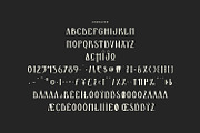 Challio Futuristic Display Font, a Sans Serif Font by Maulana Creative (Thumbnail 7 of 7)