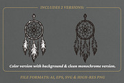 Vintage Dreamcatcher Illustration, an Object Illustration by lettett (Thumbnail 2 of 3)