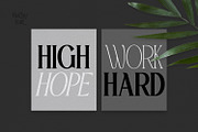 Hacky - Luxury Serif Family, a Serif Font by madeDeduk (Thumbnail 9 of 12)