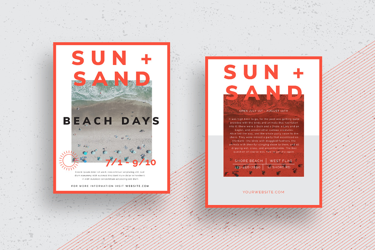 Minimal Bold Event Flyer, a Flyer Template by Everyday Monster Creative (Photo 4 of 6)