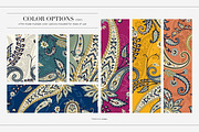 Paiselle Hand Drawn Paisley Prints, a Pattern Graphic by LEAFure (Thumbnail 2 of 11)