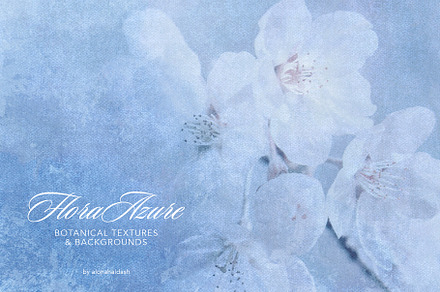 Flora Azure Blue Botanicals