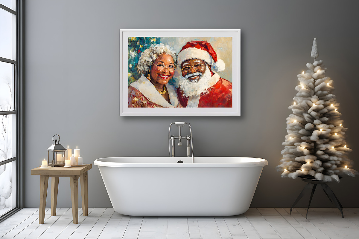 Black Father and Mother of Xmas Art, a Holiday Photo by PrintablesByFranklyn (Photo 7 of 9)