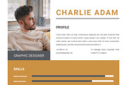 Creative Personal Resume Template, a Resume Template by Jiwstudio (Thumbnail 3 of 3)