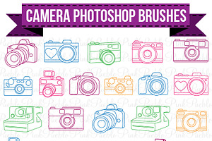 Camera Photoshop Brushes