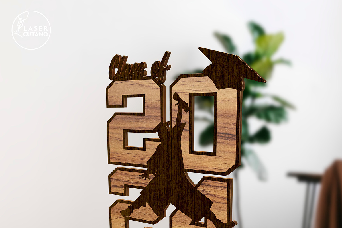 Graduation 2024 Decorative Cut File, a Templates & Theme by LaserCutano (Photo 7 of 7)