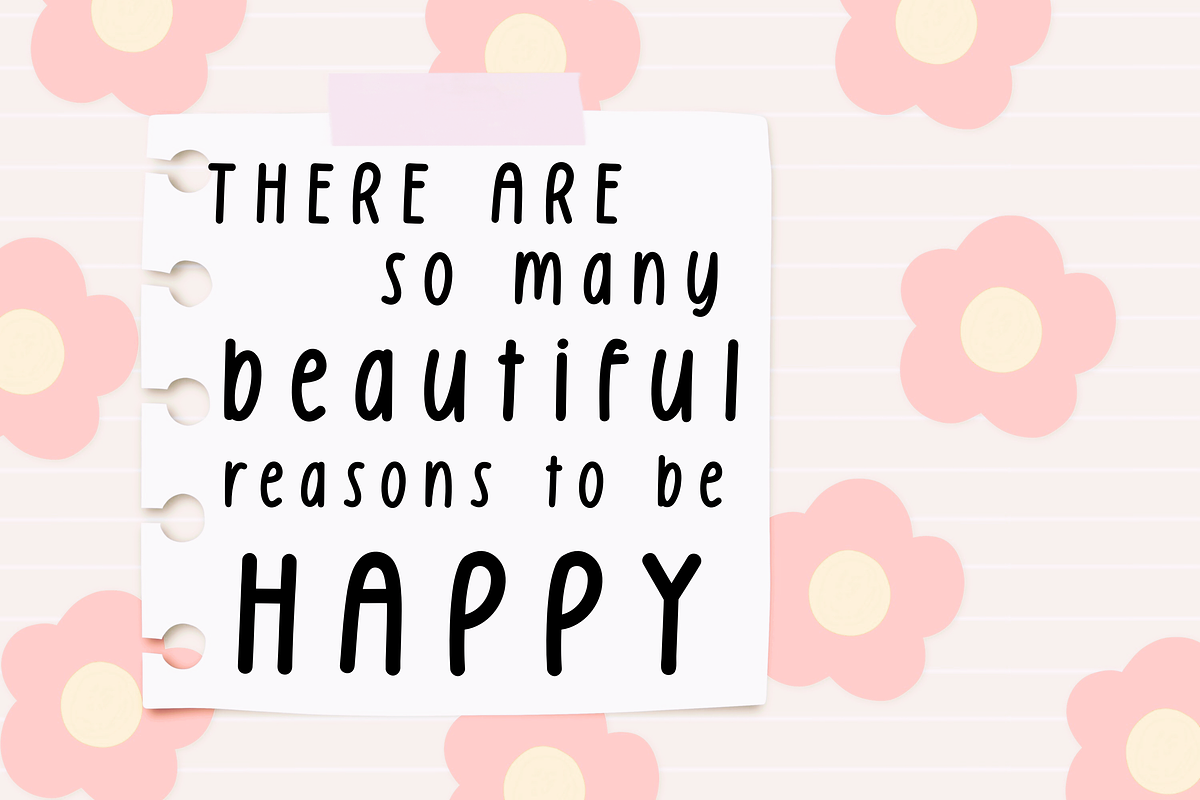 First Sight - cute handwriting font, a Handwritten Font by jyllyco (Photo 3 of 5)