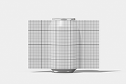 Metallic Can Mockup, a Cups & Container Mockup by Unerispace (Thumbnail 2 of 4)