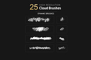 Cloud Photoshop Brushes, a Brush Add-On by Mohamed Saber (Thumbnail 3 of 4)