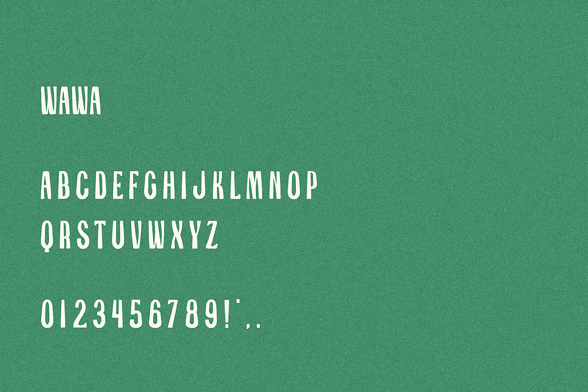 Wawa I A Relaxed Sans Serif, a Sans Serif Font by Taylor Penton (Photo 4 of 4)