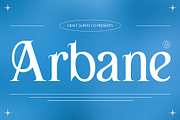 Arbane – Art Nouveau Font, a Serif Font by Craft Supply Co. (Thumbnail 1 of 8)