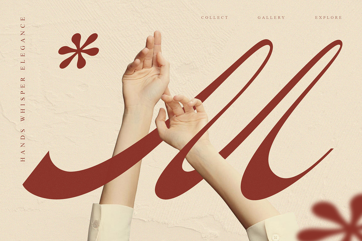 Mollies - Elegant Script Font, a Script Font by Almeera Std (Photo 3 of 10)