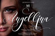 Angellina | Script font