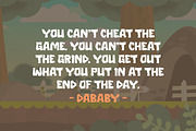 Rocky Rock- Gaming font, a Sans Serif Font by TokoPress (Thumbnail 10 of 10)