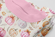 Pumpkin Pastel Seamless Pattern, a Pattern Graphic by Kreeya Art Shop (Thumbnail 9 of 9)