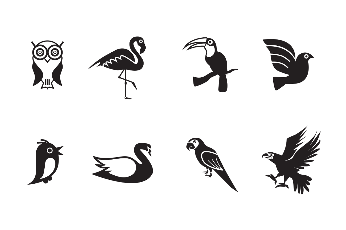 8 Bird Icons