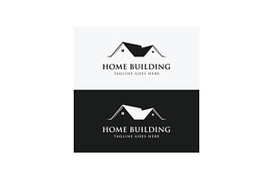 House building construction logo des, a Branding & Logo Template by LOGOCREATIVE