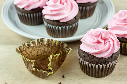 Strawberry cupcakes containing cupcakes, sweets, and baked preview 6