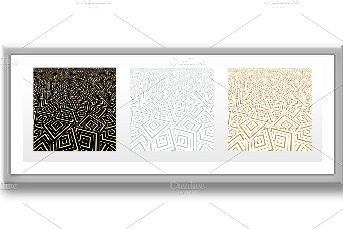 Geometric set of patterns, a Pattern Graphic by RODINA (Photo 3 of 3)