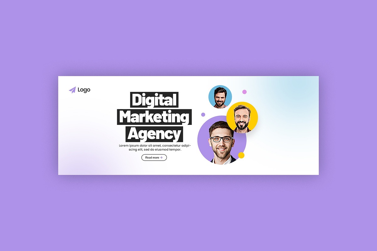 Marketing Agency Facebook Cover, a Social Media Template by Saman Osama (Photo 2 of 2)