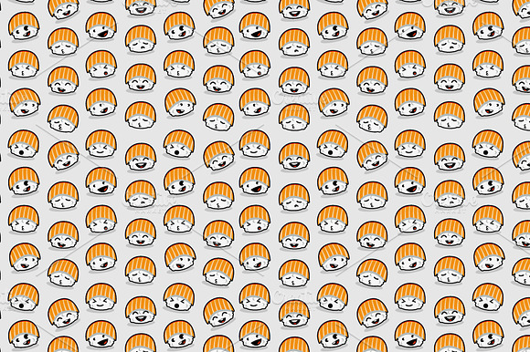 Sushi Sushi Seamless Pattern