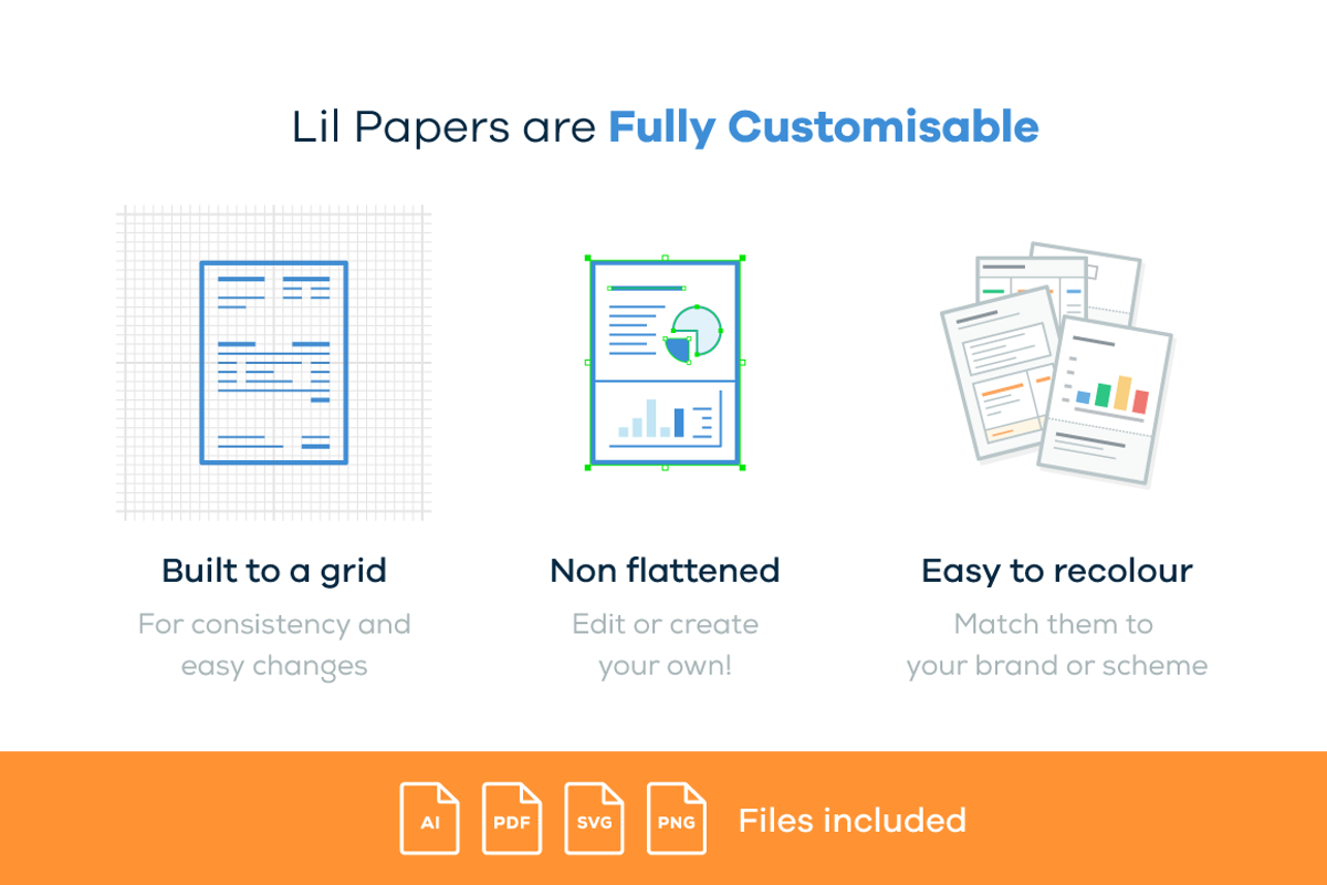 Lil Papers - 176 paper icons, an Icon by Lil Squid (Photo 3 of 4)