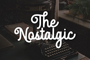 Rethina - Retro Script, a Script Font by Fikry Alfatih (Thumbnail 4 of 7)
