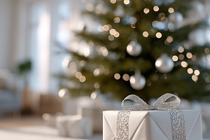 Beautifully wrapped Christmas gift, a Holiday Photo by MistyDay