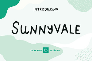 Sunnyvale / Playful Sans Serif